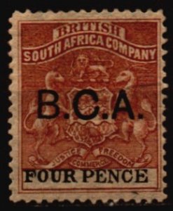 British Central Africa Unused Hinged Scott 3