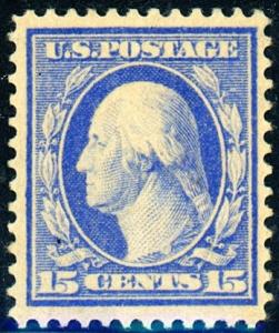 U.S. #340 MINT F-VF OG LH 