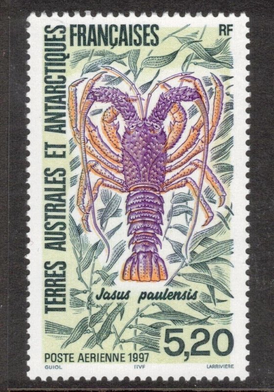 FRENCH ANTARCTIC 1997 St Paul Rock Lobster; Scott C140, Yvert 141; MNH