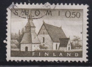 Finland 407 Church at Lammi 1963