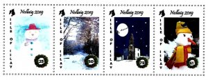 ISLAY - 2019 - Christmas - Perf 4v Set - Mint Never Hinged