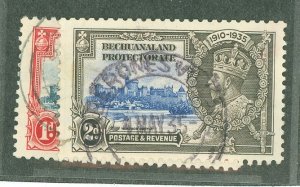 Bechuanaland Protectorate #117-18 Used Single