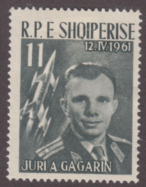 Albania 606 Yuri Gagarin 1962