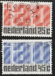 Netherlands Sc #458-459 Used