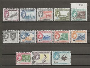 BRITISH VIRGIN ISLANDS 1951 SG 149/61 MNH Cat £110