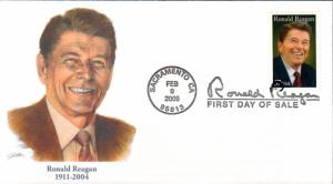 #3897 Ronald Reagan Fleetwood FDC