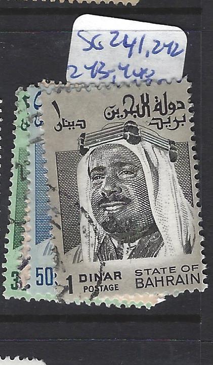 BAHRAIN  (P3112B)  SG  241, 242, 243-4   VFU