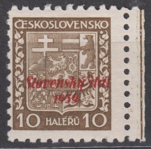 Slovakia Scott #3 1939 MH