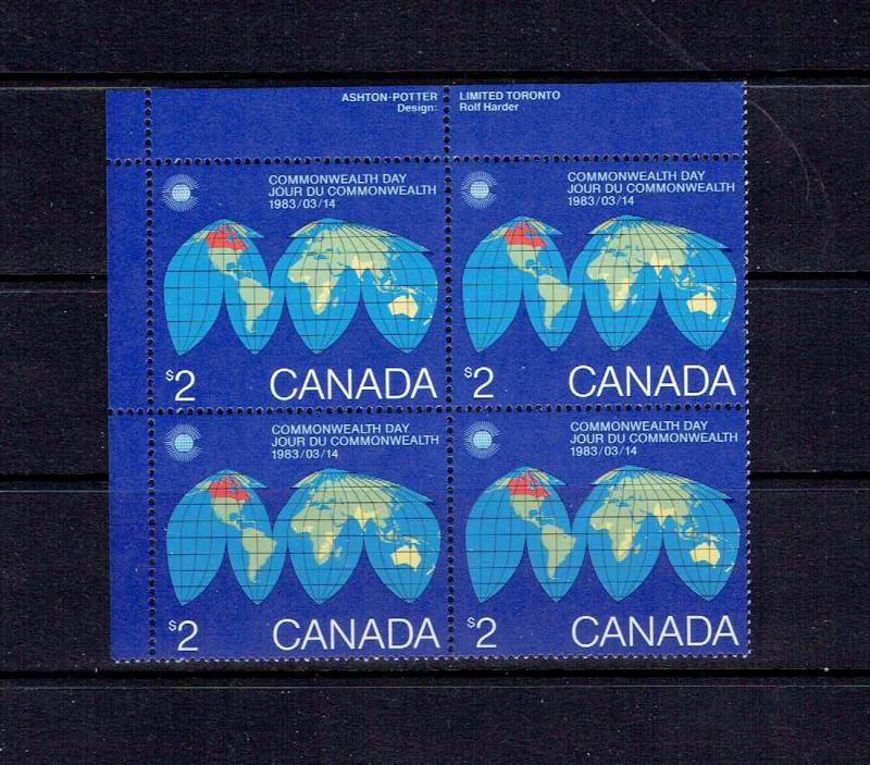 CANADA - 1983 COMMONWEALTH DAY $2.00 - ULPB - SCOTT 977 - MNH