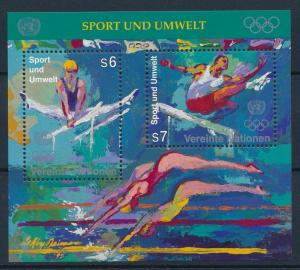 [42959] UN Vienna 1996 Olympic games Atlanta Gymnastics Athletics MNH Sheet