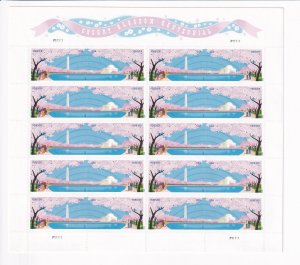 U.S.: Sc #4651-52, Cherry Blossom Centennial Forever Stamps, Sheet of 20, MNH