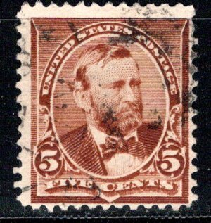 United States Scott # 223, used