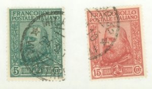 Italy #115-16  Single (Complete Set)