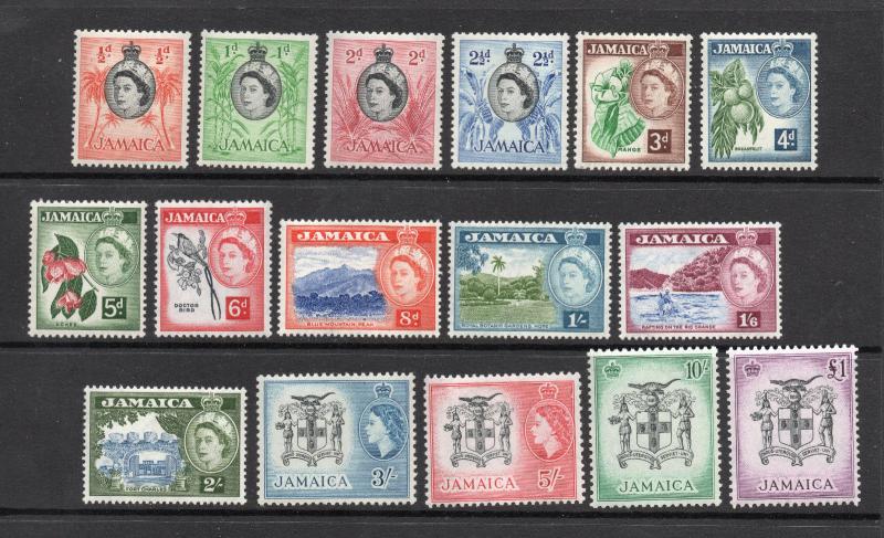 Jamaica - SG# 159 - 174 MVLH ( most appear NH)  /  Lot 1218093