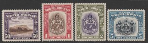 NORTH BORNEO 1939 Pictorial set. SG 303-317 cat £1400. Popular set & rare MNH **