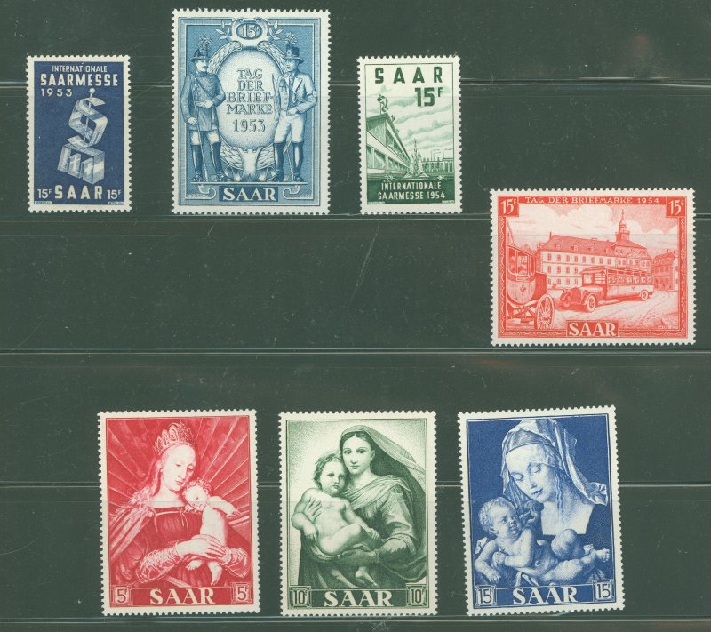 Saar #246-52 Mint (NH) Single