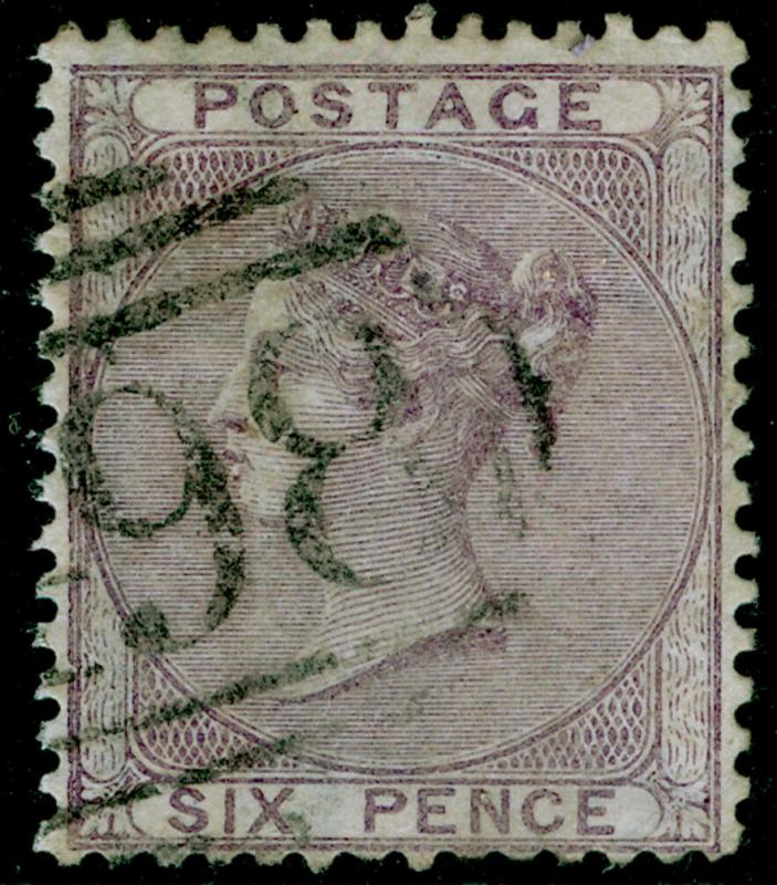 SG70, 6d pale lilac, FINE USED. Cat £125.