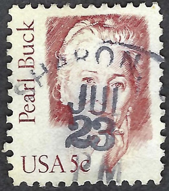 United States #1848 5¢ Pearl Buck (1983). Used.