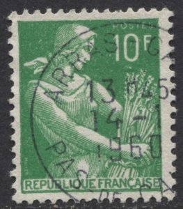 France #833A Farm Women Type Used CV$0.30