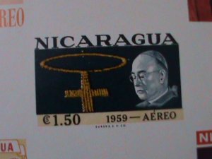 ​NICARAGUA-1959-SC#C430-6-POPE JOHN XXIII & CARDINAL SPELLMAN VISIT TO MANAGUA