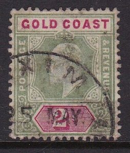 Album Treasures Gold Coast Scott # 45 2sh Edward VII VF Used CDS