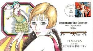 #3184h Flappers Do The Charleston Collins FDC