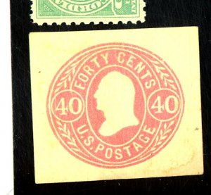 U73 MINT VF THIN Cat $80