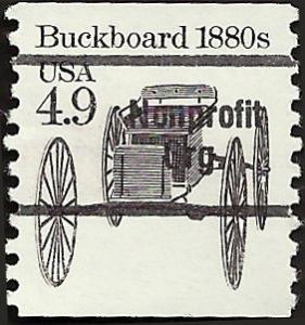 # 2124a MINT NEVER HINGED PRE-CANS. BUCKBOARD