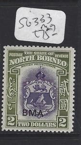 NORTH BORNEO (P2107B)  BMA  $2.00  SG 333   MOG 