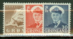 Greenland 28-38 MNH CV $125; scan shows only a few