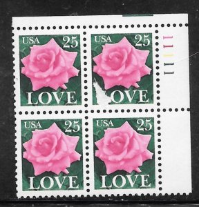 #2378 MNH Plate Block