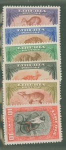 Liberia #283-288  Single (Complete Set) (Animals)