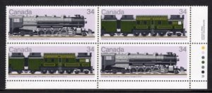 Canada 1119ai Plate Block LR VF MNH