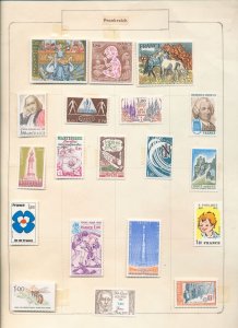 France 1970s MNH MH + Few Used Incl Art Collection (Apx 350+)EP728
