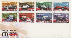 Guernsey 938-45 FDC cover Formula auto race (2110 150)