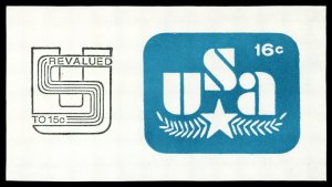 USA U586 Mint Cut Square