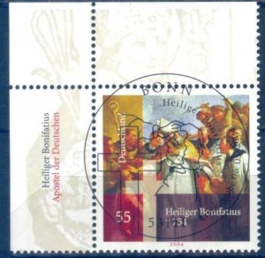 Germany 2004 Art Paintings St. Bonifatius Mi.2401 Used / CTO