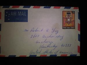 Air Mail envelope new guinee