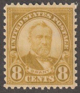 USA, Stamp, scott#640, Grant, 11 X 10.5, 0.08 cents,