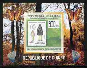 Guinea - Conakry 2009 Fungi on Stamps #2 individual imper...