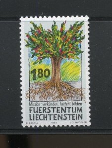 LIECHTENSTEIN SCOTT #1003 CHILDREN STAMP  MINT NH