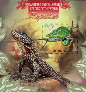 Reptiles Stamp Furcifer Labordi Cordylus Giganteus Souvenir Sheet MNH #3029 