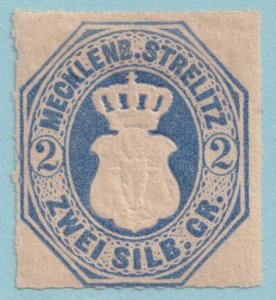 GERMAN STATES - MECKLENBURG-STRELITZ 5  MINT HINGED OG * VERY FINE! - TCQ