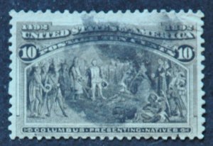 DYNAMITE Stamps: US  Scott #237 – USED