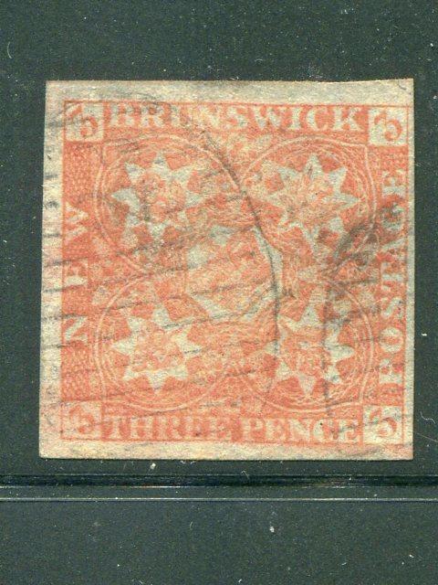 New Brunswick #1 F-VF  4 margins 