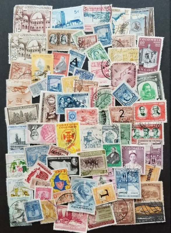 COLOMBIA Used Stamp Lot T5035