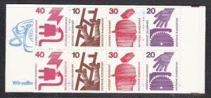 GERMANY MNH Booklet Pane #1075c