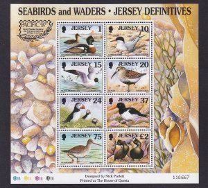 Jersey   #778-785b  MNH  1997  sheet birds  with pacific '97 emblem