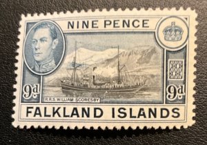 Stamps Falkland Islands Scott #90 hinged