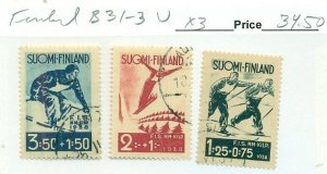 FINLAND #B31-3, Used, Scott $34.50